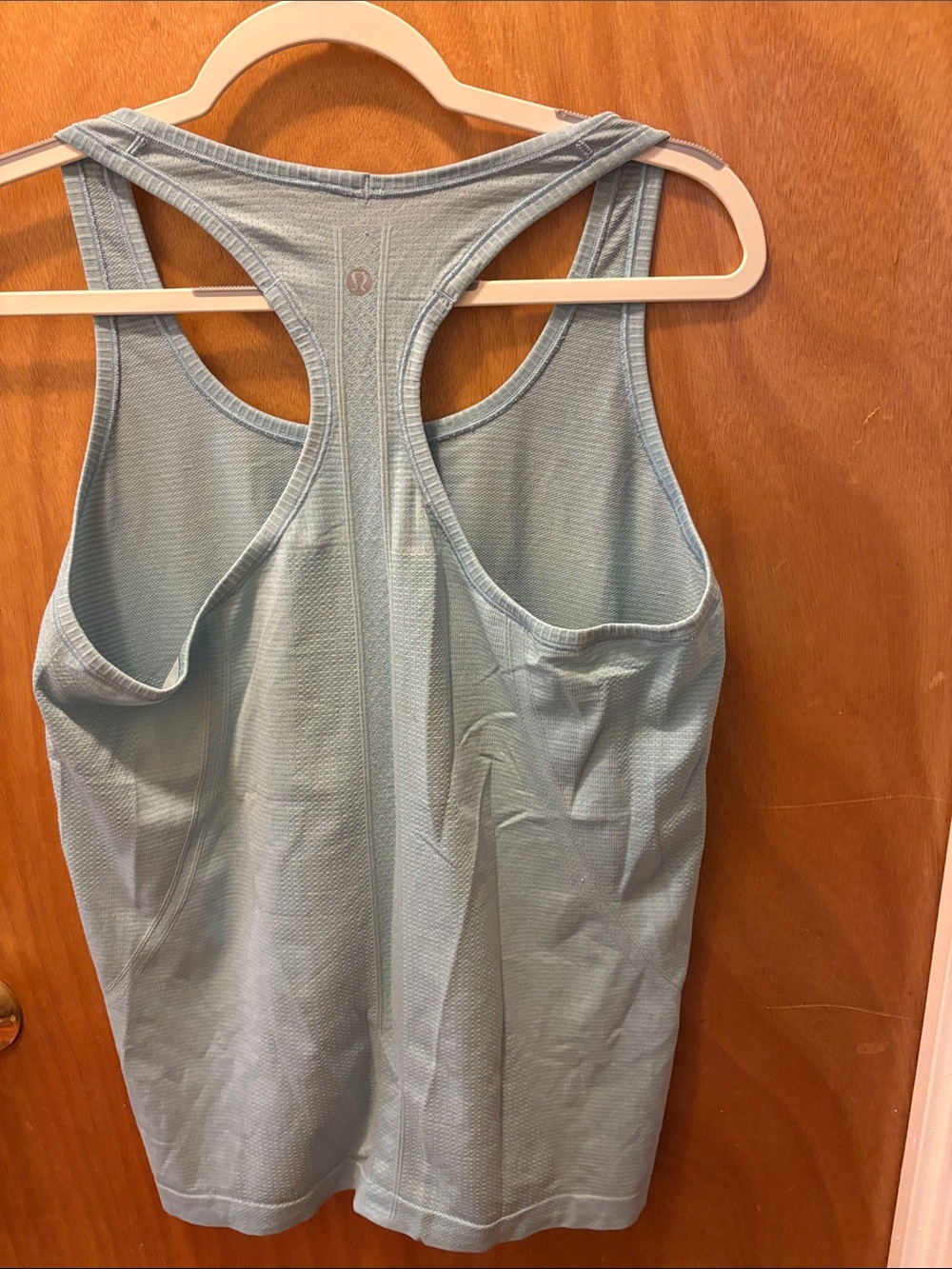 lululemon athletica Light Blue Racerback Performance Tank